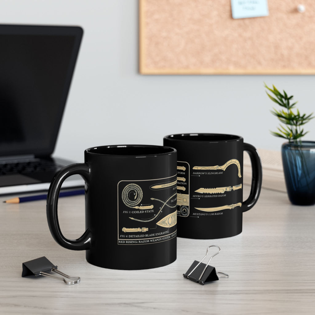 Red Rising Razor Weapon System Mug | 11oz 15oz