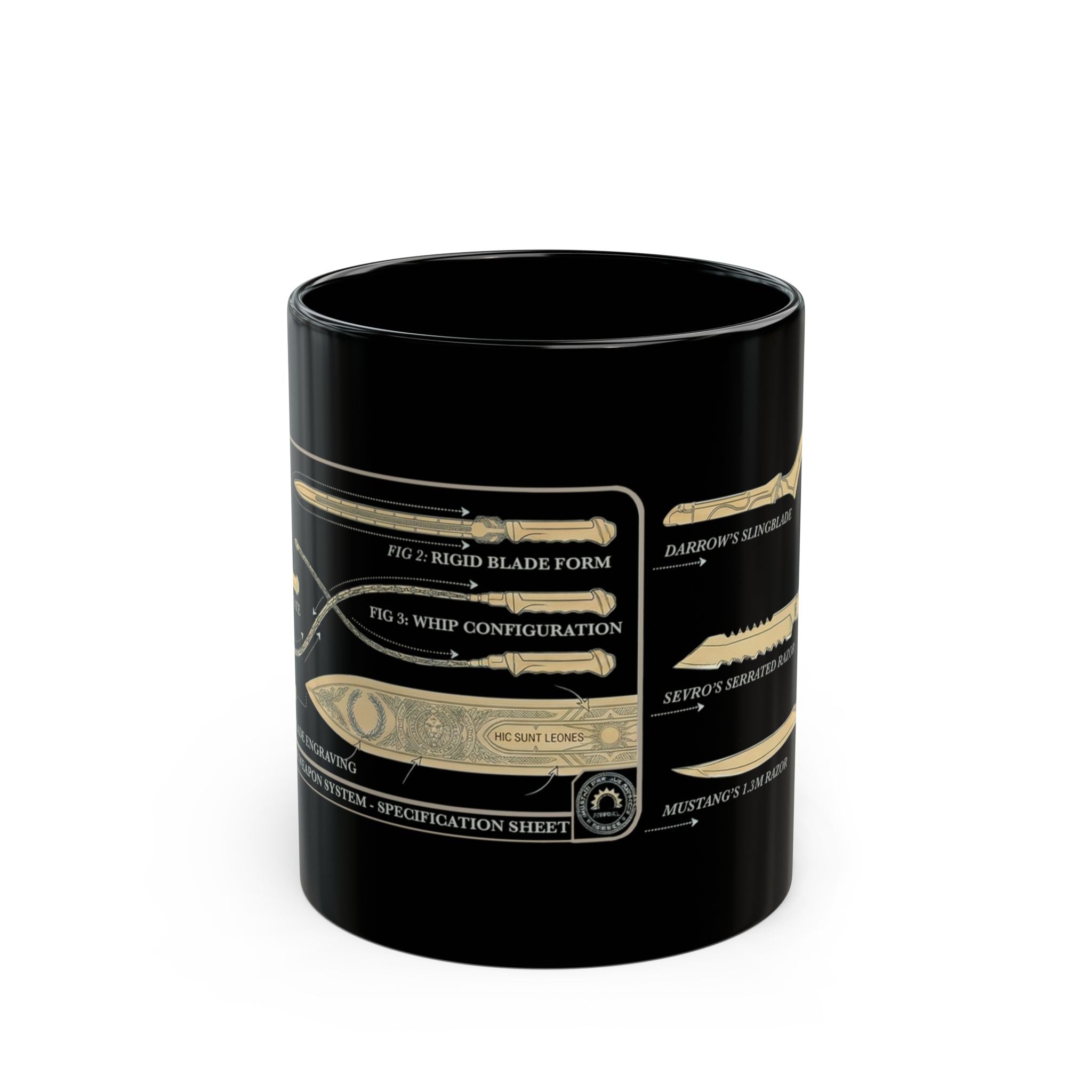 Red Rising Razor Weapon System Mug | 11oz 15oz