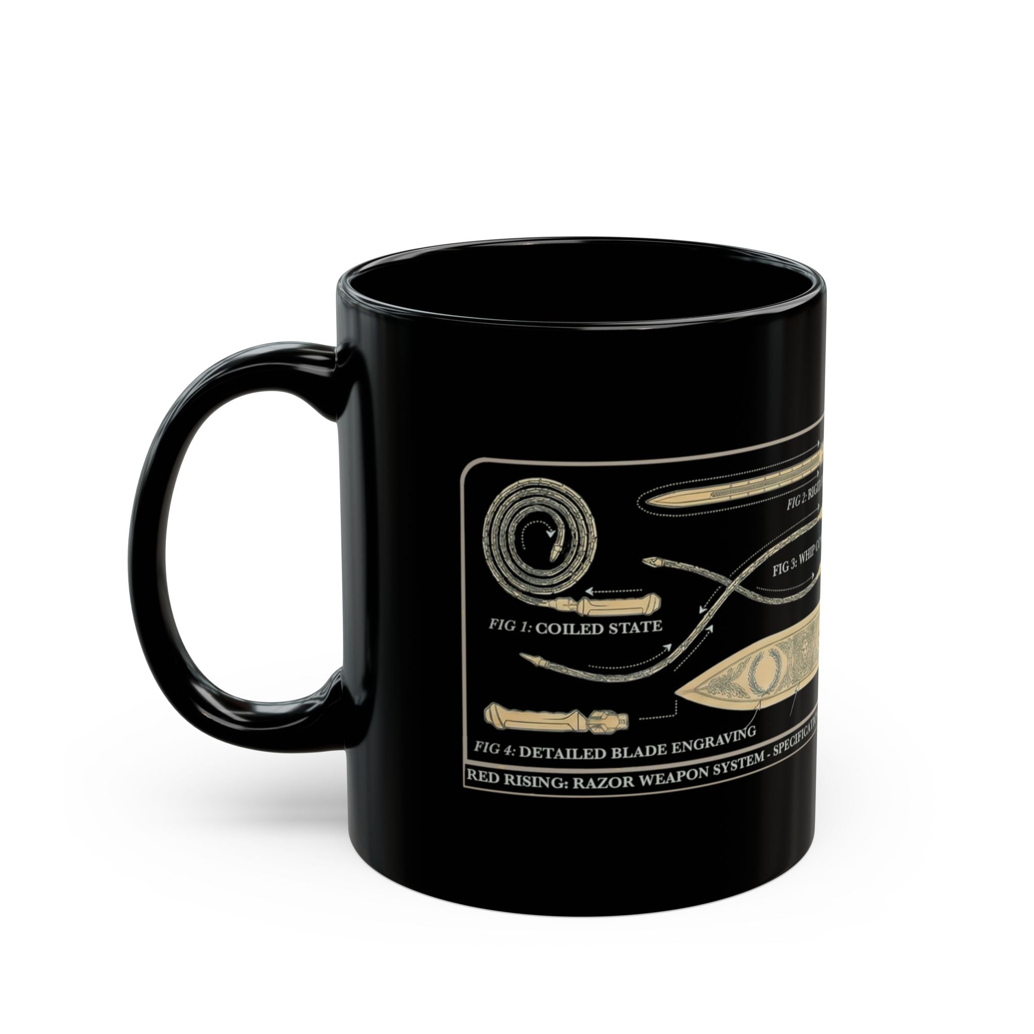 Red Rising Razor Weapon System Mug | 11oz 15oz