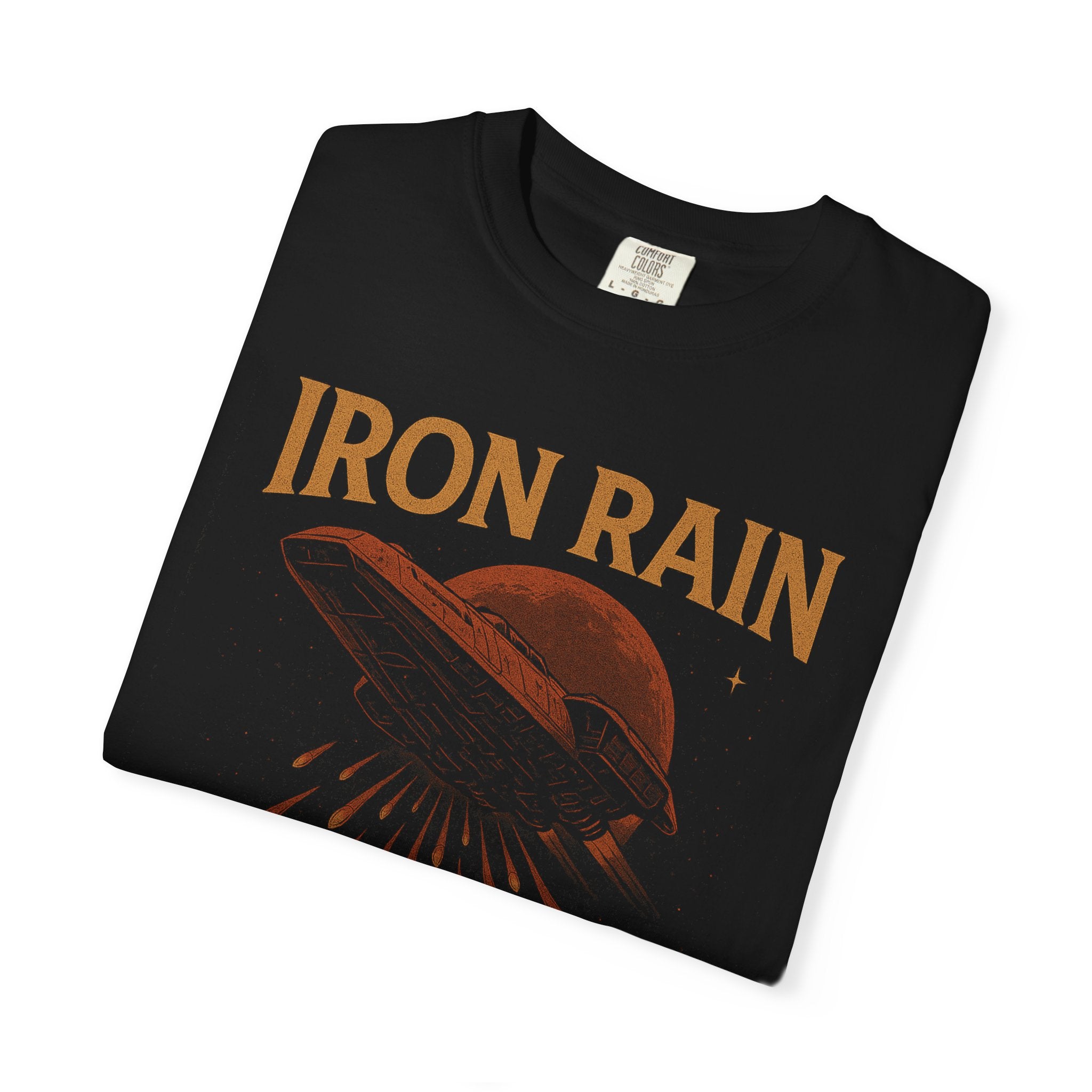 Iron Rain Red Rising T-Shirt | Per Aspera Ad Astra