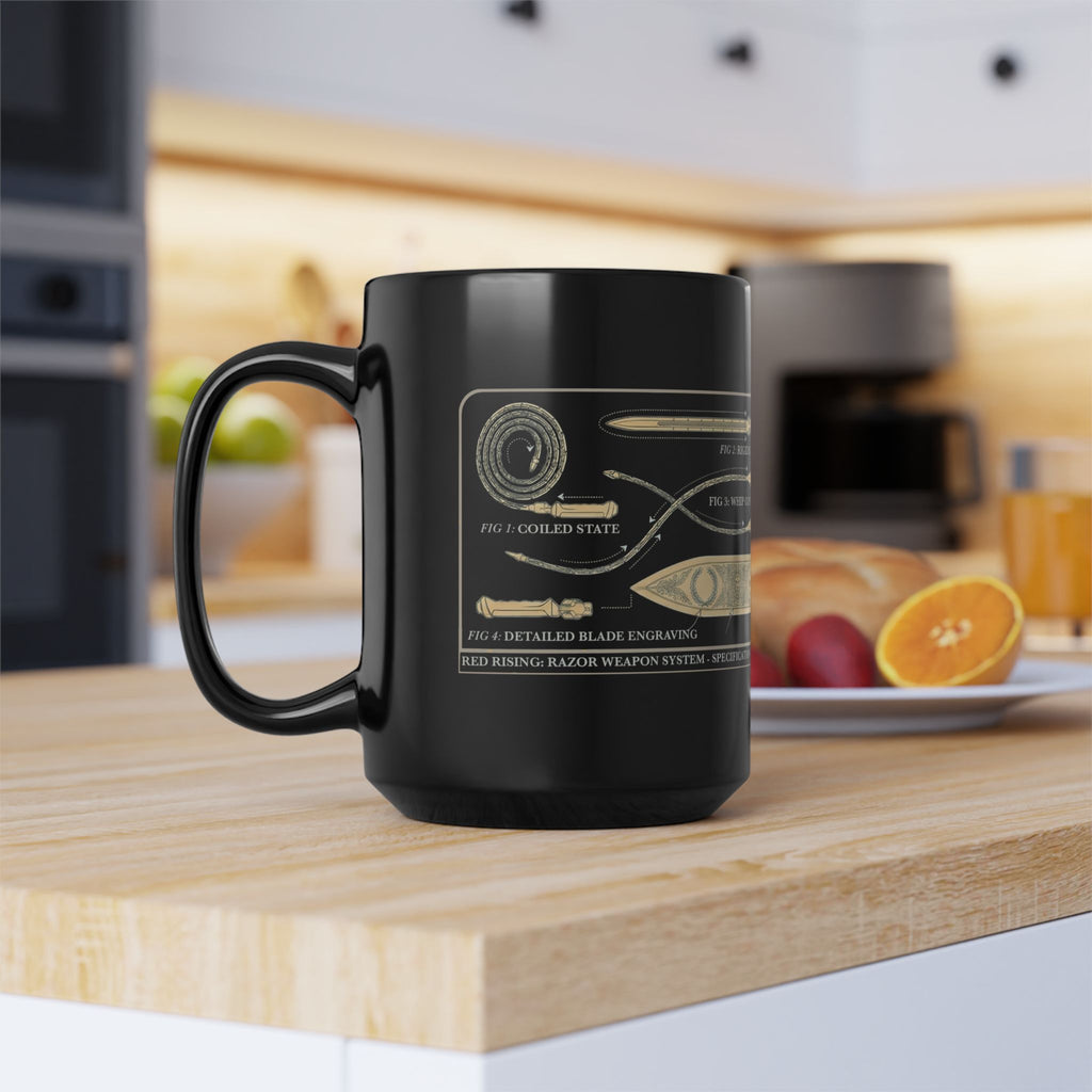 Red Rising Razor Weapon System Mug | 11oz 15oz